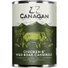 CANAGAN DOG Konzerva pre psov - Kurča a diviak