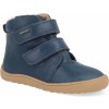 Protetika Chlapčenská zimná barefoot obuv DARYK NAVY PRO-tex modrá