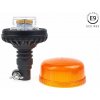 Amio 02293 Výstražný maják W03P tyčový Flexi R65 R10 36LED 12 / 24V IP56