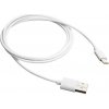 Canyon UC-1, 1m kábel USB-C / USB 2.0, 5V, 1A, priemer 3.5mm, PVC, biely