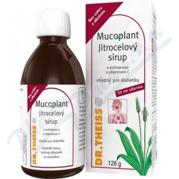Mucoplant Jitrocel.sirup bez cukru+echinacea 100 ml