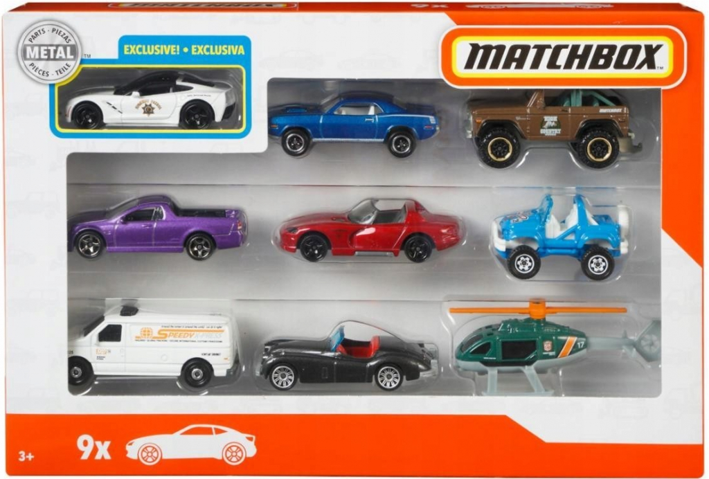 MATCHBOX 9KS ANGLIČÁK mix variantov či farieb