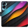 Flipové puzdro iSaprio - Color Waves - Honor 90 Lite 5G