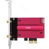Cudy AX5400 Wi-Fi 6E PCI Express adaptér, Tri-Band, ext. anténa so stojanom (WE4000)