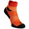 Bežecké ponožky Salomon Aero Ankle - red orange/turmeric