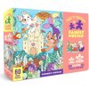 Chronicle books Rodinné puzzle Purrmaid Paradise 60 dielikov -