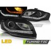 Tuning-tec PREDNÉ SVETLOMETY DAYLIGHT BLACK pasujú na AUDI A4 B7 11.04-03.08