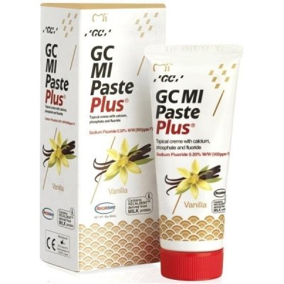 GC MI Paste Plus Vanilka remineralizačný ochranný krém 35 ml, vanilka