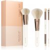 BrushArt Basic štetec na make-up 1 ks + štetec na púder 1 ks + multifunkčný štetec 2 v 1 1 ks + štetec na očné linky 1 ks