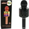 Bezdrôtový USB mikrofón s reproduktorom na nahrávanie karaoke Model WS 858 Black