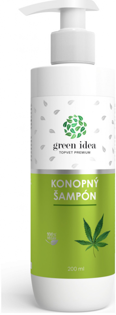 Green Idea konopný šampón 200 ml