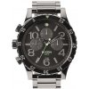 Nixon - Hodinky Nixon 48-20 Chrono Polished Gunmetal A486 1885