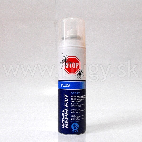 Diffusil Plus repelent spray 150 ml od 6 € - Heureka.sk