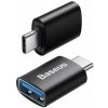 Baseus ZJJQ000001 Ingenuity Mini OTG Adaptér z USB-A na USB-C Black