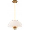 Elstead | Quoizel STARING-3P-DG-OPAL-Luster na tyči STARING 3xE14/40W/230V pr.45,7cm zlatá | ED0882