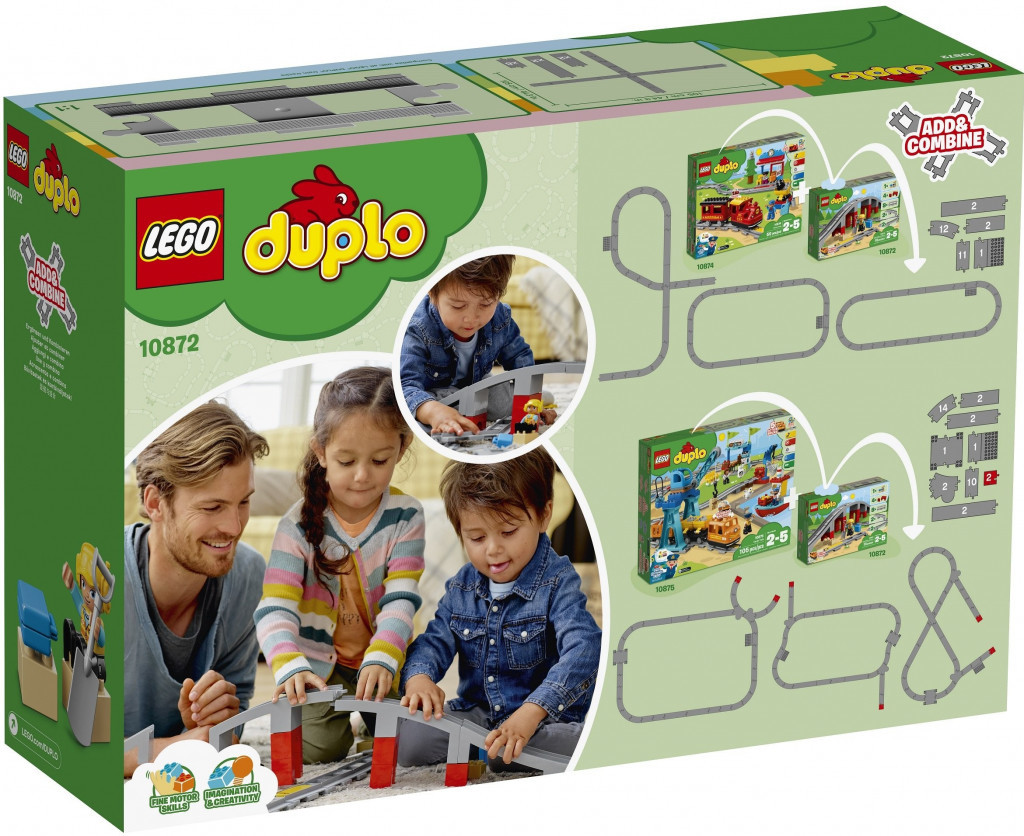 LEGO® DUPLO® 10872 Vlakový most a koľajnice od 16,89 € - Heureka.sk
