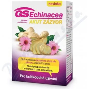 GS Echinacea Akut zázvor 15 tabliet