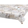 Bellatex obrus na stôl UB/513 120x140 cm béžovošedý patchwork