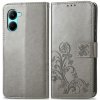 VSETKONAMOBIL 54391 ART FLOWERS Peňaženkový kryt Realme C33 šedý