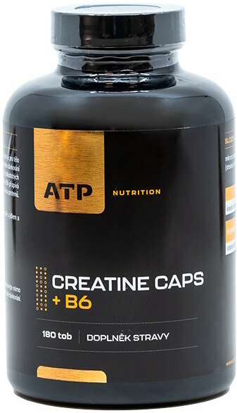 ATP Nutrition Creatine Caps + B6 180 kapsúl