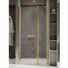 New Trendy New Soleo Light Gold sprchové dvere 110 cm výklopné zlatá lesklá/priehľadné sklo D-0484A