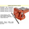EXTOL PREMIUM Zverák otočný 100mm s kovadlinou 8812622