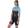 Kilpi CORRIDOR-W svetlomodrý dámsky cyklistický dres - 34