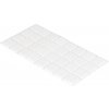 Walteco Filcové podložky 20x20mm, samolepiace, biele, 32 ks , 84945