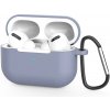 Techsuit – Silicone Case silikónové puzdro na AirPods Pro 3 (ultratenký hladký materiál) – polnočná modrá