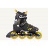 K2 F.I.T. 90 BOA čierne/žlté pánske inline korčule + zľava 8 € na príslušenstvo - US 8,5 / UK 7,5 / EU 41,5