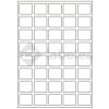 Labelea Samolepiace etikety 36x30 mm biele papierové, na hárku A4, pre laserovú a atramentovú tlač, Farba etikiet Biela, Počet hárkov v balení 100 EPY036030W040S