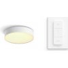 LED stropné svietidlo Philips Hue Enrave S - biele + Ovládač Philips Hue Dimmer Switch V2