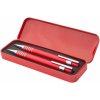 Sheridan sada guľôčkového pera a mechanickej ceruzky, červená