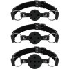 Bedroom Fantasies Set of 3 Ball Gags Black