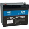 A2D2 batéria LiFePO4 25,6V 50Ah M8 LFA2-24V050C10-M8B2