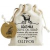 OLIVOS Mýdlo s extra panenským olivovým olejem a kozím mlékem, 150g