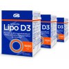 GS Vitamín Lipo D3 1000 IU, 3× 60 kapsúl