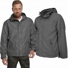 Brandit Windbreaker Frontzip antracitová