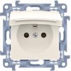 Zásuvka 2P+T/16A/250V clonky viečko (SS) IP44 krémová SIMON10 (simon)