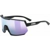 Sluneční brýle UVEX SPORTSTYLE 235 BLACK MATT/MIR. LAVENDER 00091796