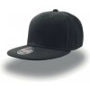 Atlantis Headwear Kšiltovka Snap Back, 6 panelová COT33208000299-black Černá UNI