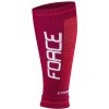 Kompresné návleky Force COMPRESS, bordó-červené S-M/36-42