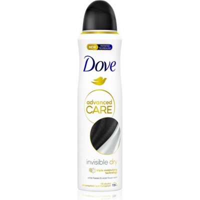 Dove Advanced Care Antiperspirant antiperspirant v spreji 72h Invisible Dry 150 ml