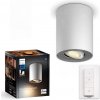 Philips | Philips - LED Stmievateľné bodové svietidlo Hue PILLAR 1xGU10/4,2W/230V + DO biela | P6199