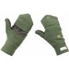 Rukavice bez prstov s prekrytím OLIV veľ. L