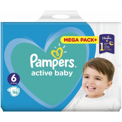 Pampers Active Baby Mega Box S6 96ks