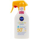 Nivea Sun Sensitive Protect detský spray na opaľovanie SPF50+ 270 ml