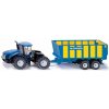 Siku Farmer Traktor New Holland s prívesom Joskin 1:50