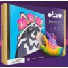 Wiky kreativita OKTO Mýval výtvarná sada malovania na plátno 29x29 cm WKW034363