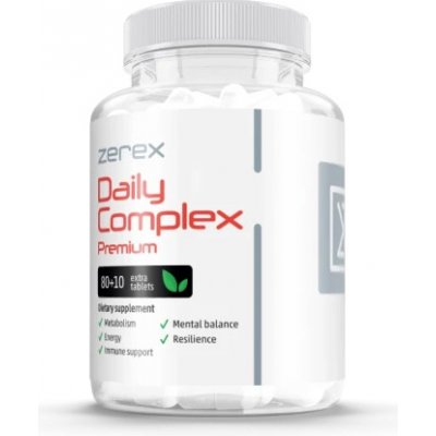 Zerex Daily Complex Premium - podpora silnej imunity 80 + 10 tabliet